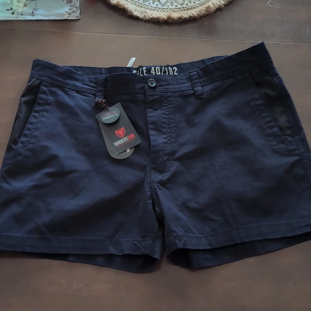 Men's Navy Work Shorts - Picture 4 of 9